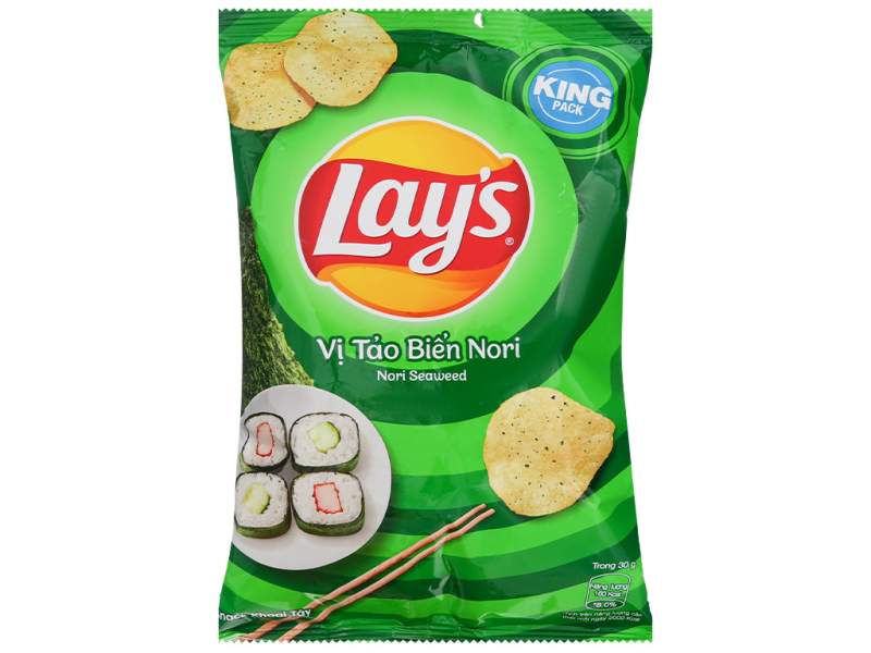 snack khoai tay vi ? ta ?o bie ?n nori lay ??s goi 52g