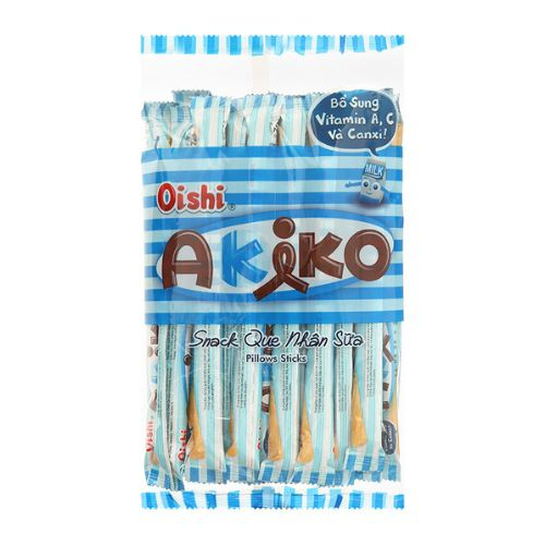 snack que nhan sua oishi akiko goi 140g