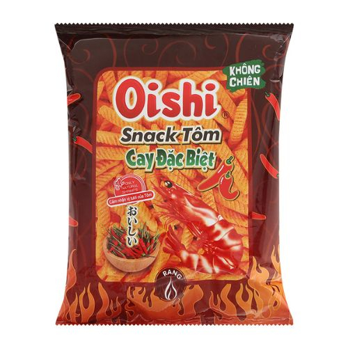 snack tom cay dac biet oishi goi 32g