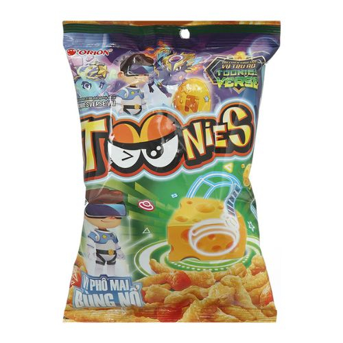 snack vi pho mai cay toonies goi 35g