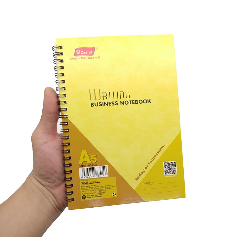 so lo xo a5 ke ngang 100 trang 70gsm   grand tmg 8512