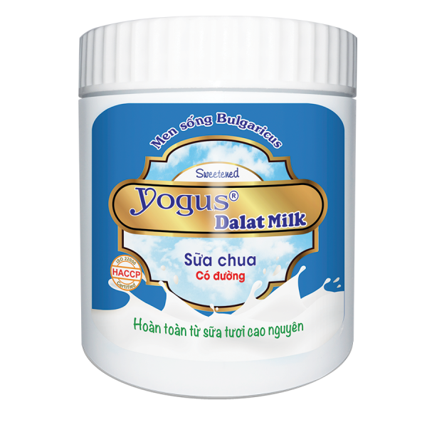sua chua dalat co duong 500g