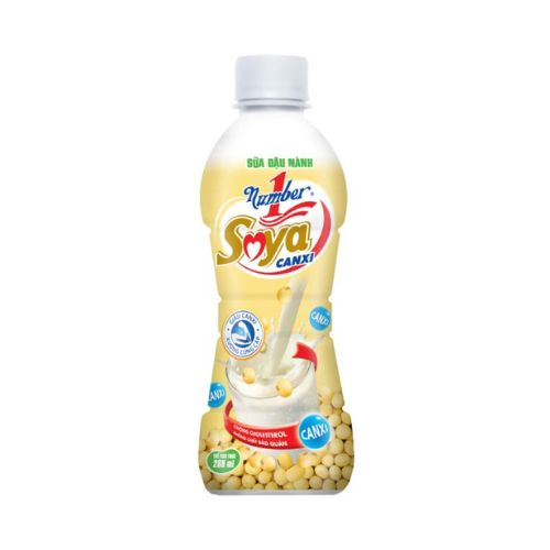 sua dau nanh number1 soya canxi 268ml