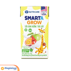 sua dinh duong trai cay nutricare smarta grow huong trai cay nhiet doi 110ml