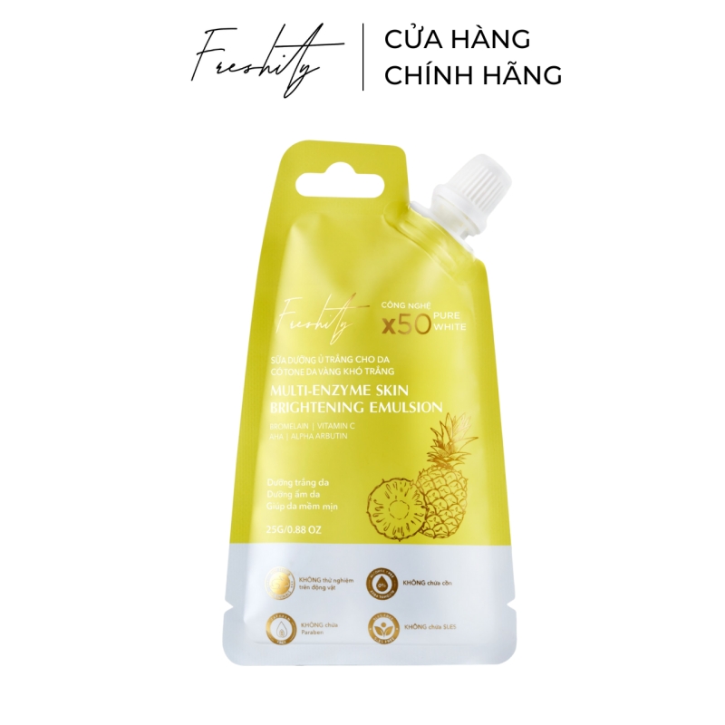 sua duong u trang chiet xuat tu dua freshity 25gr