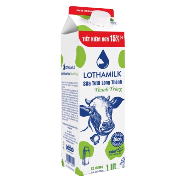 sua tuoi thanh trung lothamilk co duong hop 1l