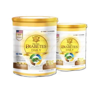 thuc pham bo sung sua non diabetes 400g