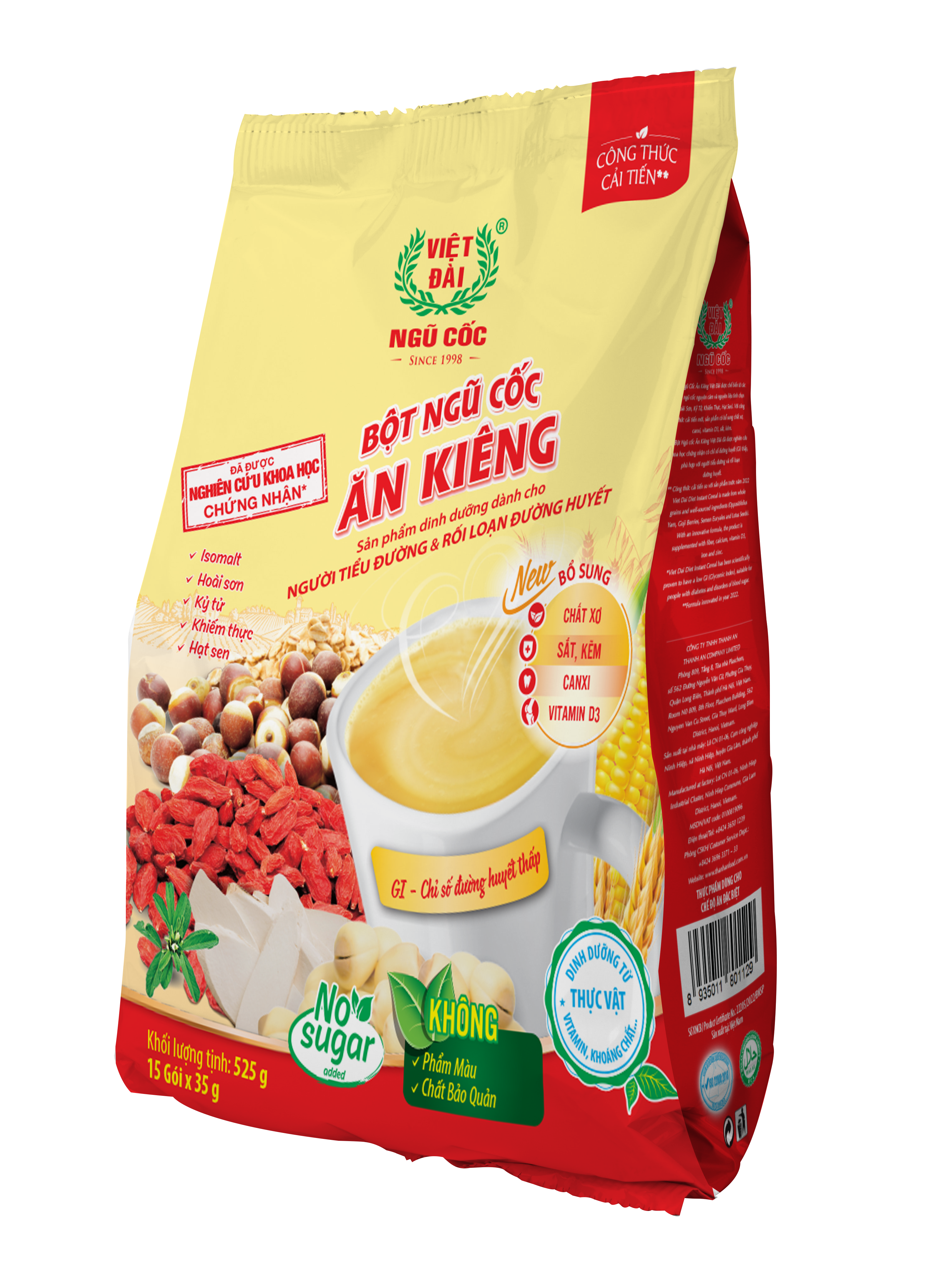 thuc pham dung cho che do an dac biet bot ngu coc an kieng viet dai 525g