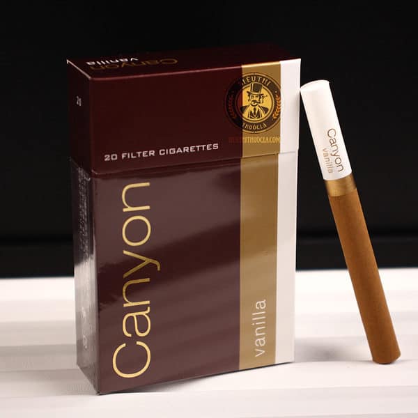 thuo c la  die u nha n canyon vanilla super slims