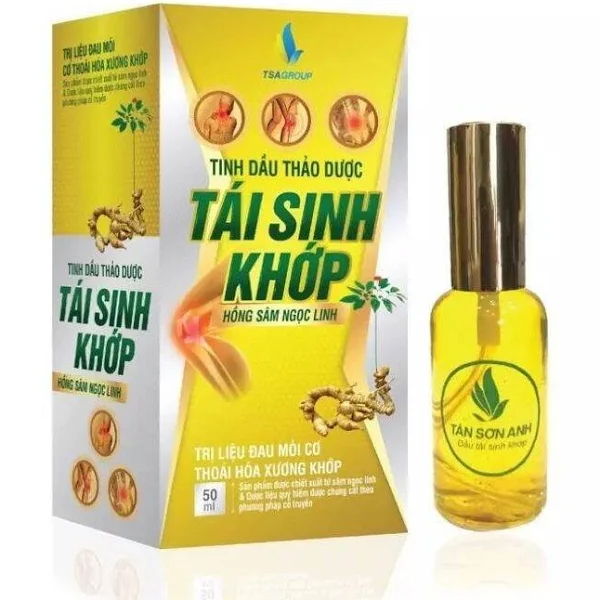 tinh dau thao duoc tai sinh khop hong sam ngoc linh