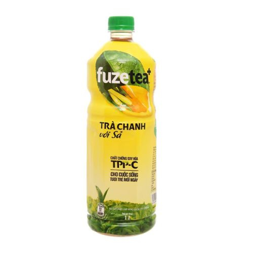 tra chanh voi sa fuze tea 1 lit