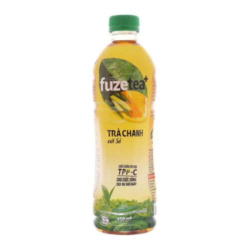 tra chanh voi sa fuze tea 450ml