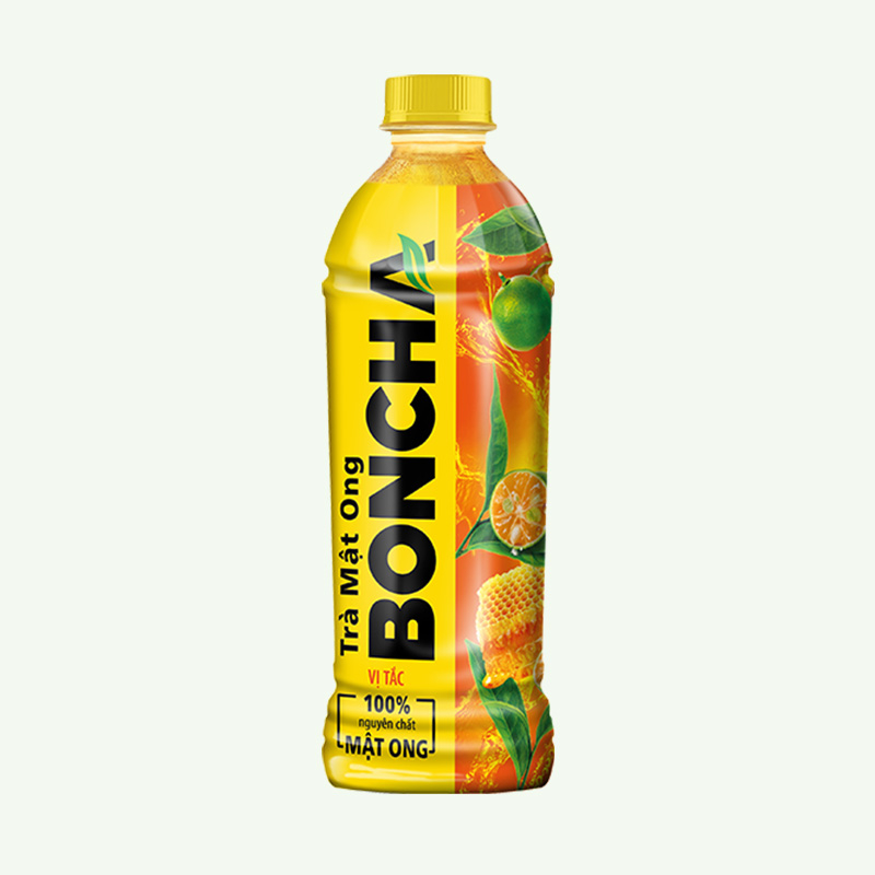 tra mat ong vi tac boncha 450ml