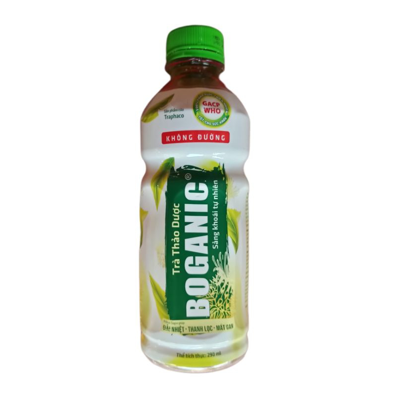 tra thao duoc boganic khong duong  290 ml