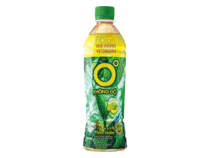 tra xanh khong do vi chanh 455ml