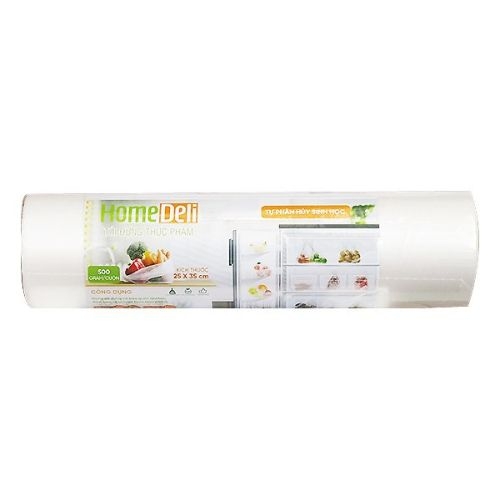 tui dung thuc pham tphsh homedeli 25 35cm 500gr cuon