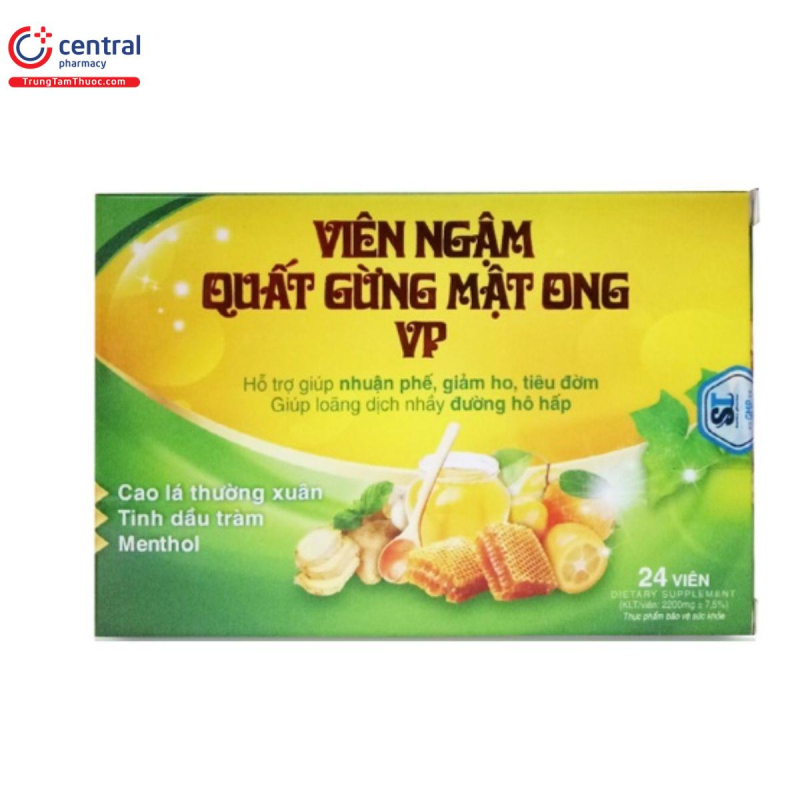 vien ngam quat   gung   mat ong