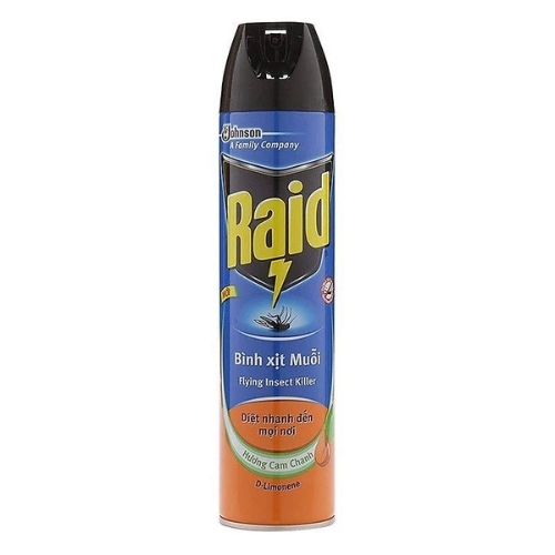 xit muoi raid huong cam chanh 600ml  chai