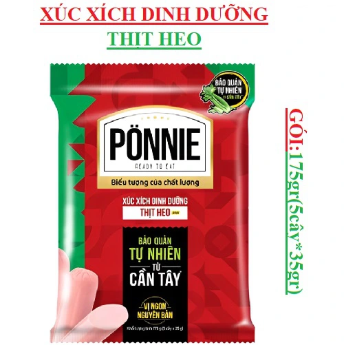 xuc xich ponnie thit heo
