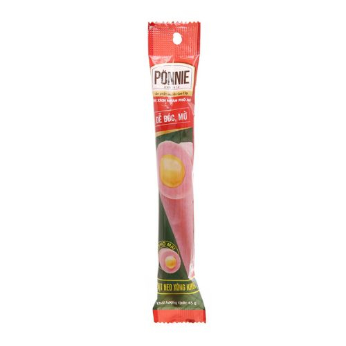 xuc xich thit heo xong khoi nhan pho mai ponnie cay 45g