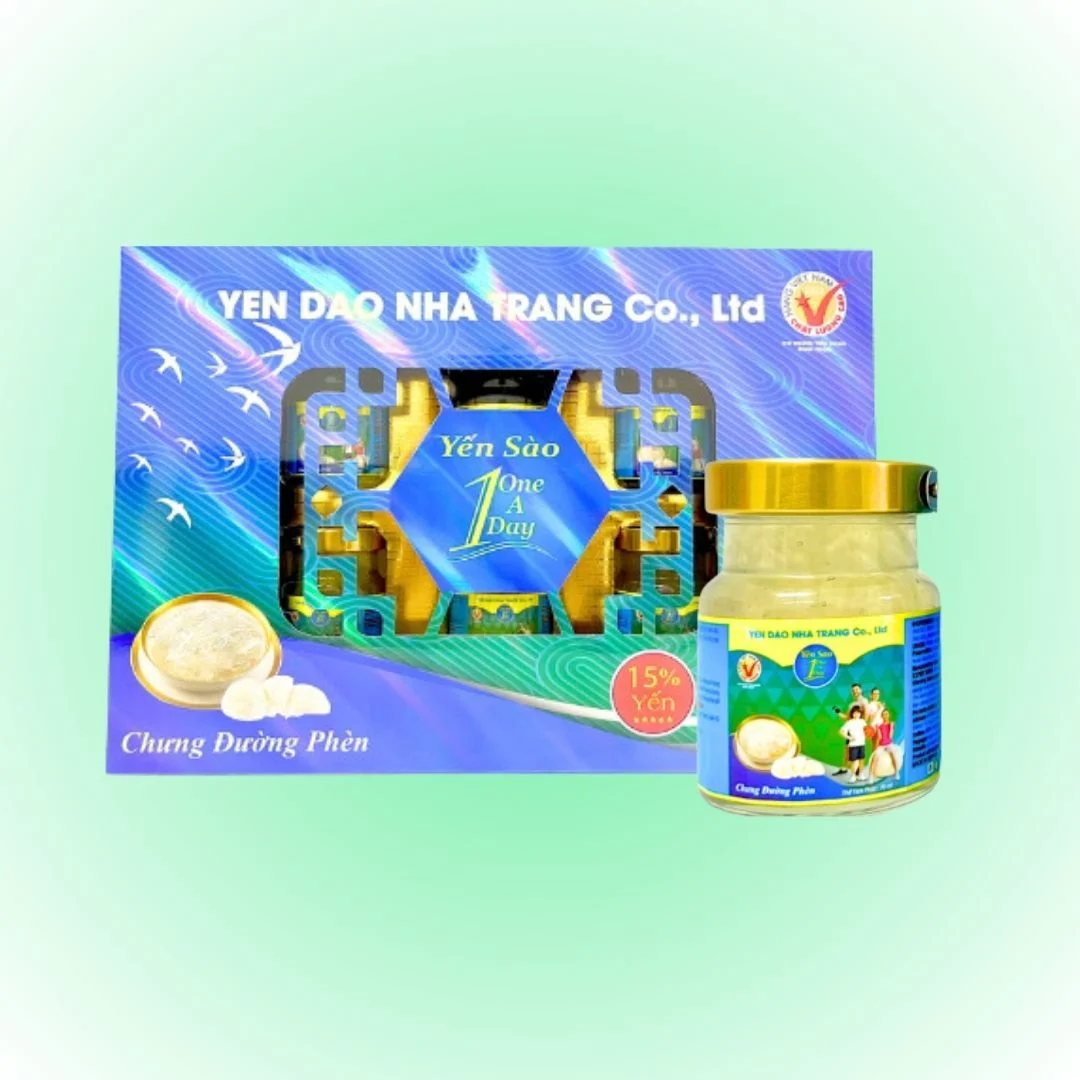 yen one a day duong phen 15  hop qua 6 x 70ml